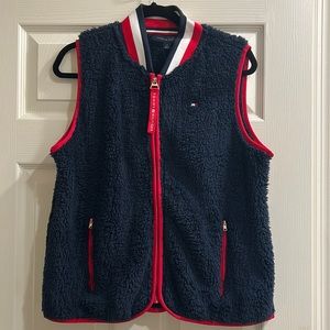 Tommy Hilfiger fleece vest sz med. NWT